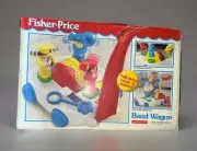 VTG 1998 Fisher Price Band Wagon Pull Along Music & Motion Interactive Toys
