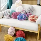 226g Thick Chunky Yarn Super Soft Bulky Knitting Wool Roving Crocheting Scarf