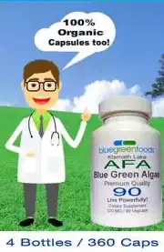 Organic Stem Cell Enhancer Alga Verde Azul 360 cap for International Buyers