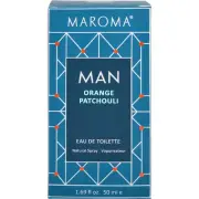 Maroma Eau De Toilette for Man - Orange Patchouli - 50 Ml.