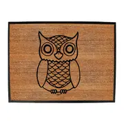 Owl - Funny Novelty Doormat Man Cave Floor mat