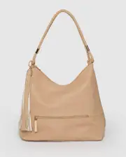 Nude Nina Double Strap Slouch Bag