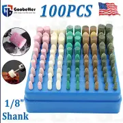 Diamond Buffing Polishing Grinding Bit Set 100 Pcs Accessory Dremel Rotary Tool