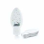 Fiesta® Light Bulb Plates (Set of 4) | Christmas Whimsy (White)