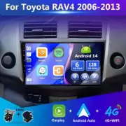 For 2007-2013 Toyota RAV4 Car Stereo Android 14 Auto Car Play GPS DAB+ Head Unit
