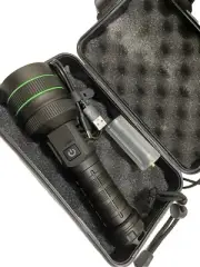 Flashlight Torch Zoom Type C Rechargeable