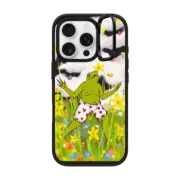 iPhone 16 Pro Impact Ring Stand Case MagSafe Compatible Prance With Me