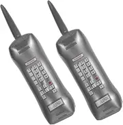 FELTECHELECTR Mobile Phone Decoration Inflatable Retro Cellphone Props 2pcs Set for Boys and Girls' Imaginative Play for 80s 90s Theme