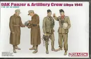 Dragon DAK Panzer & Artillery Crew, Libya 1941, Figures (4) in 1/35 6693