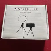 6.3''Camera Studio Ring Light With Stand Video LED Beauty Ring Light Photo