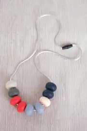 Windsor Doughnut Bead Necklace--TIN-WINDSOR