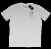 Under Armour Men's UA Unstoppable Graphic Short Sleeve T-Shirt 1383763 White
