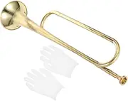 UPKOCH Trumpet Musical Instrument Wind for Early Learning and Stage Performances present for Young Musicians