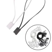 Tags Nylon String Snap Lock Pin Loop Fastener Hook Tie 200 pcs