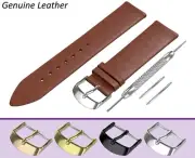 For ORIS Brown Genuine Leather Watch Strap Band for Buckle