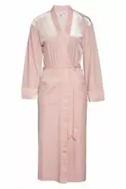 size medium Nordstrom PINK BRIDE Velour Robe new