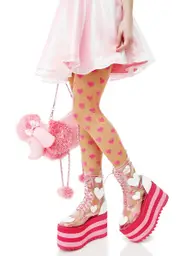 Be Mine Printed Tights