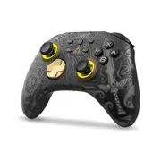Ares Wireless Pro Controller with Headset Jack Rgb Light Compatible Nintendo Switch Steam
