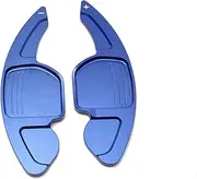 Car Steering Wheel Shift Paddles for S&Koda Octavia A5 MK2 1Z RS VRS RS Combi Scout 2010 2012 Car Steering Wheel Shifter Styling Accessories Extension Shifters 2PCS HTEOPOEKFR(Blue)