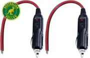 12V Cigarette Lighter Male Plug with Lead - 24V Car Power Adapter Auto Accessori