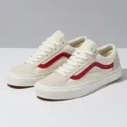 Vans Style 36 Skate Shoes Sneakers Marshmallow/Racing Red "Size 11.5"