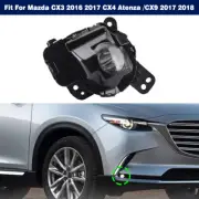 Right LED Front Fog Light Lamp Clear For Mazda CX3 2016-17 CX4 Atenza CX9 17-18 (for: Mazda)