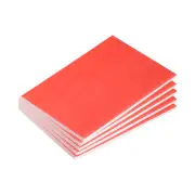6x8" 150x200mm Foam Sheet Crafts Foam Boards Foam Paper Sheet, Red 5pcs