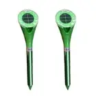 Elora 2x Snake Repeller Rat Pest Solar Ultrasonic Waterproof Frequency Aluminum