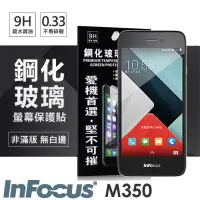 在飛比找博客來優惠-富可視 InFocus M350 超強防爆鋼化玻璃保護貼 (