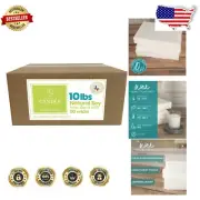 Bulk 10 lb Soy Candle Making Wax + Pre-Waxed Wicks - High Fragrance Capacity