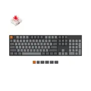 K10 Full Size 104 Keys Bluetooth Wireless Mechanical Gaming Keyboard for Mac ...