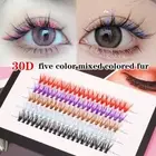 Eyelashes Fluffy Mink Lashes False Eyelashes Colored Lashes Lashes with Color
