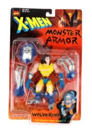 New 1997 Marvel Comics X-Men Wolverine Monster Armor Action Figure Toy Biz