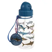 Rex London Kids/Child 500ml Plastic Water Bottle Sip Drink Tumbler Sharks
