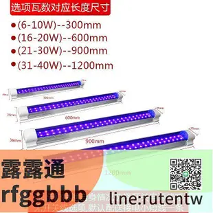 限時下殺UV固化燈LED紫外線固化燈365NM光源uv膠固化紫光燈雙排紫外燈管