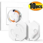 3/10pcs Electrical Outlet Protection Baby Child EU Power Socket Safety Guard Ant