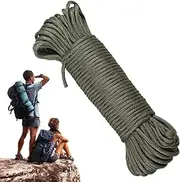 30M Paracord Parachute Cord, Strong Load Bearing Survival Utility Rope, 7 Strands, Multifunctional Nylon Rope Lines Cord for Climbing, Camping, Tent, Clothsline