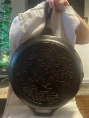 Light Of Clear Blue Morning Cast Iron Skillet Dolly Parton,Last 1 Buy Now !
