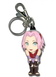 Authentic Naruto Shippuden Chibi SD Chibi Sakura PVC Key Chain #4701 *NEW*