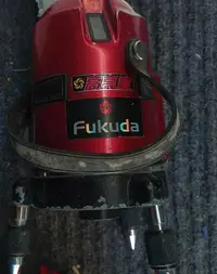 在飛比找露天拍賣優惠-二手故障Fukuda福田雷射水平儀7線3點紅綠外線EK436