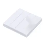 16 Pack Hook and Loop Strips Rectangle Tape Double Sided 1" x 4", White