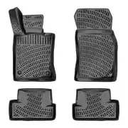 Floor Mats + Cargo Trunk Liner Fits Mini Cooper R56 2006-2013 3D Molded SET