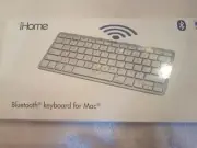 iHome IMACK111S Mac Bluetooth Keyboard Silver