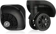 [ZZVYSSHN] Spinner Luggage Wheels,Luggage Wheels Replacement, 360 Degree Swivel Luggage Mute Wheel Suitcase Replacement Repair Wheels Parts Spinner (W213#)