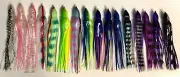 3x 6.5-7 Inch/17cm Octopus Replacement Skirts - Gamefishing Lures Marlin, Wahoo