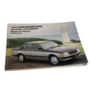 NOS Holden Commodore VH Blank Owners Handbook Manual 92012736 Aug 1981 SL/E