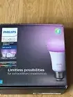 Philips Hue White and Color Ambiance Bulb Starter Kit A19 E26 LED Smart Bulb