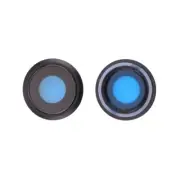 Rear Camera Lens & Cover Bezel Ring for iPhone 8 SE 2020 SE 2022 - Space Gray