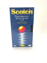 Scotch Performance High Grade T-120 Single Tape vintage