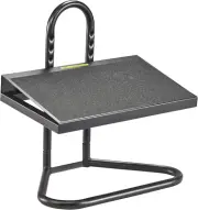 5124 Task Master Adjustable Footrest - 9 Position, Textured Platform, Tubular St